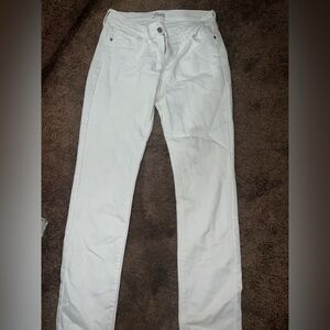 Old Navy White Women Jeans diva size 6